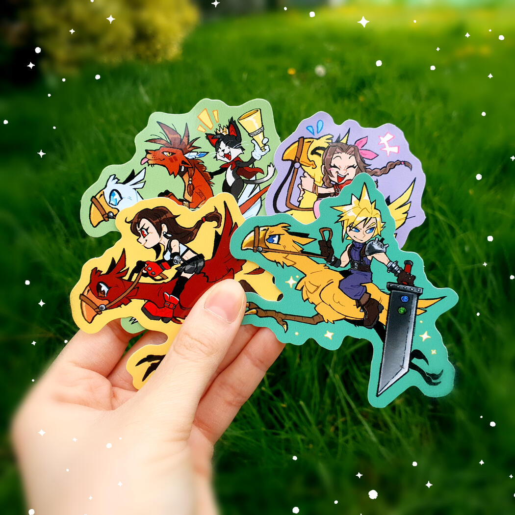 Chocobo Stickers - 2023